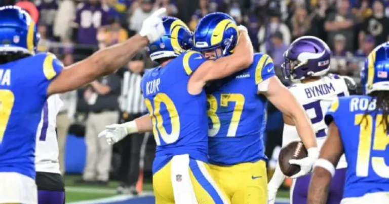 The Rams were in top form, with Davis Allen snagging a touchdown pass from Matthew Stafford in the second quarter