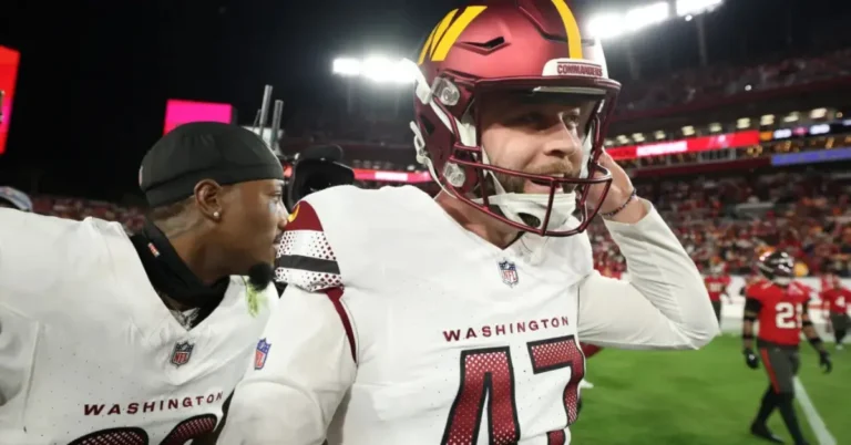 Zane Gonzalez Shines in Commanders' Victory: A Detailed Breakdown of His Game-Winning Field Goal